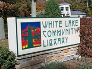 Photo of Library Sign