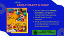 Adult Craft & Chat Dec 20