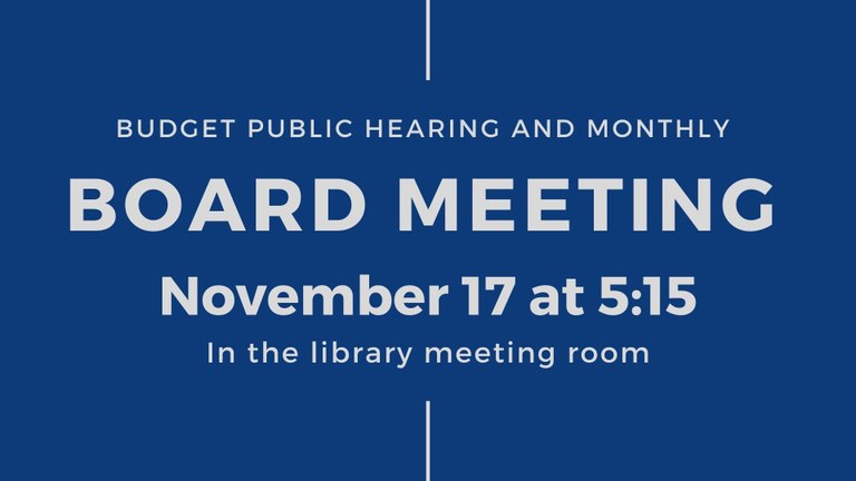 Board Meeting Nov 2021