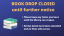 book drop closed