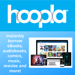 hoopla button with movies