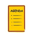 Board mtg agenda icon