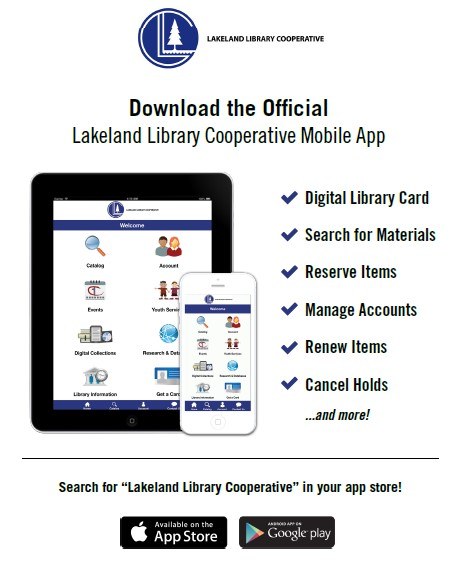 Lakeland Library Coop Capira app