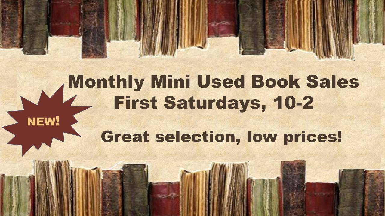 mini book sale slide general