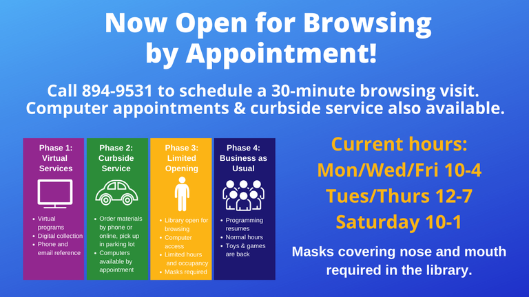 OPEN BY APPOINTMENT