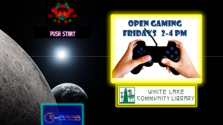 Teen gaming is offered Fridays from 2-4