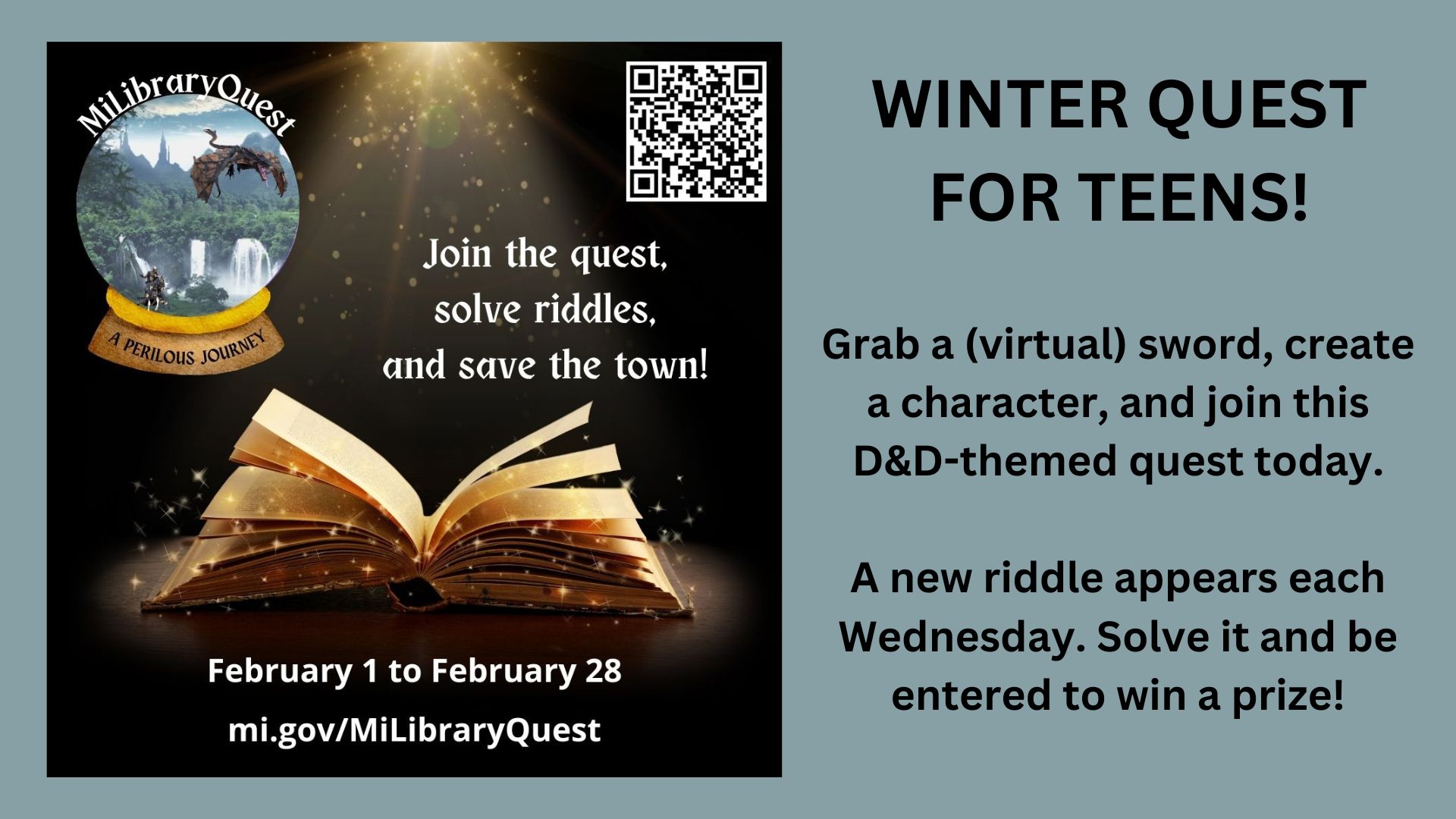 WINTER QUEST FOR TEENS